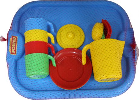 Полесье Набор игрушечной посуды Анюта 3889, цвет в ассортименте