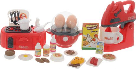 Junfa Toys Игровой набор Набор детской посуды и продуктов 979-27
