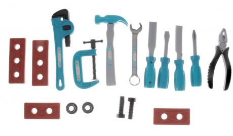 ABtoys Игрушечный набор инструментов 17 предметов