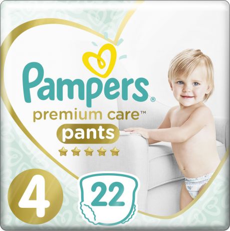Pampers Pants Трусики Premium Care 9-15 кг (размер 4) 22 шт