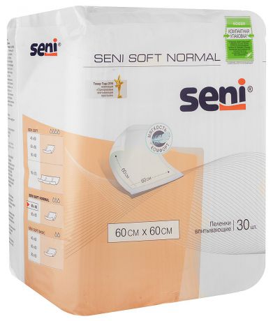 Seni Гигиенические пеленки Seni Soft Normal 60 см x 60 cм 30 шт