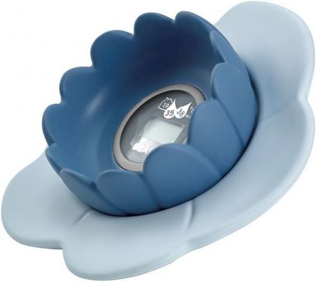 Beaba Термометр для воды цифровой Lotus цвет голубой синий