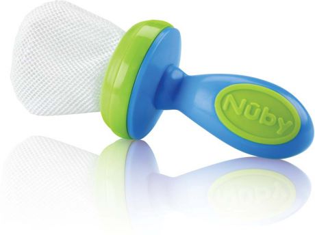 Ниблер "Nuby", цвет: голубой, зеленый