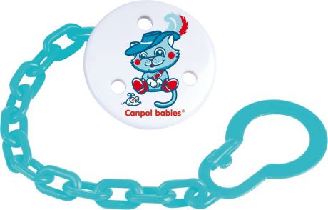 Canpol Babies Клипса-держатель для пустышки Fairy Tale цвет синий
