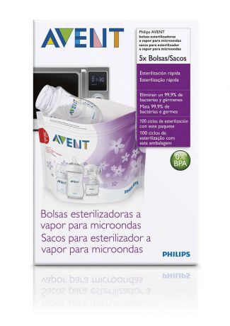 Philips Avent Пакеты для стерилизации в микроволновой печи, 5 шт SCF297/05