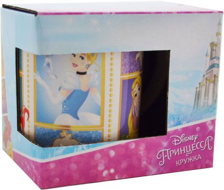 Disney Кружка детская Принцесса Будь собой! 240 мл в подарочной упаковке