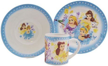 Disney Набор детской посуды Принцессы 3 предмета