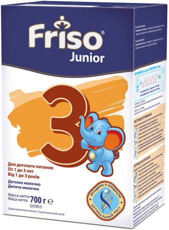 Фрисо-3 Junior детское молочко в картонной пачке, 700 г