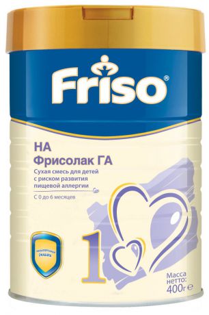 Friso Фрисолак 1 ГА смесь с 0 месяцев, 400 г