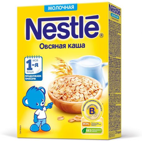 Nestle Овсяная каша молочная, 220 г