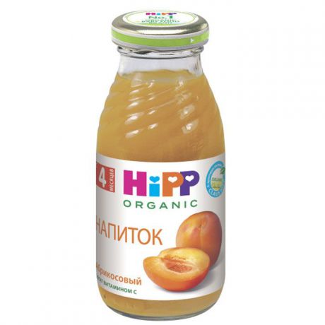 Hipp Напиток абрикосовый, с 4 месяцев, 200 г