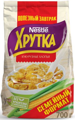 Nestle Хрутка "Кукурузные хлопья" готовый завтрак, 700 г