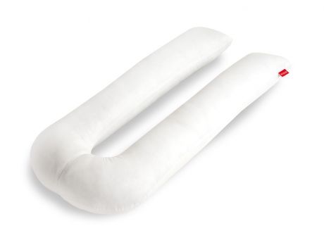 Подушка для тела Легкие сны "Классика. Форма U", цвет: белый. UM-140
