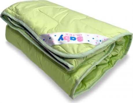 OL-Tex Одеяло детское Baby цвет зеленый 110 х 140 см