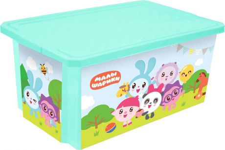 Little Angel Ящик для игрушек X-Box Малышарики 57 л
