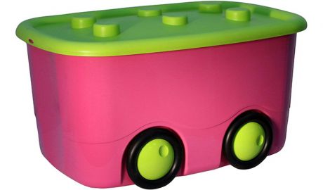 Idea Ящик для игрушек Моби цвет малиновый 41,5 х 60 х 32 см