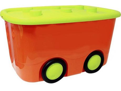 Idea Ящик для игрушек Моби цвет оранжевый 41,5 х 60 х 32 см