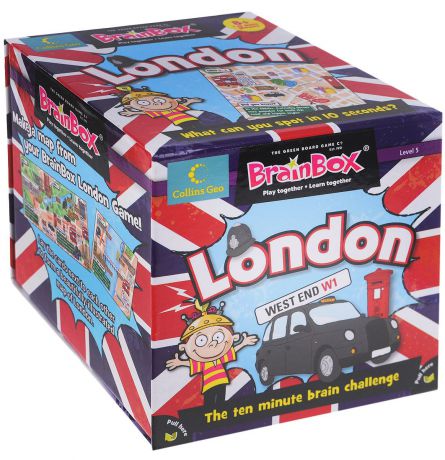 BrainBox Настольная игра Сундучок знаний London