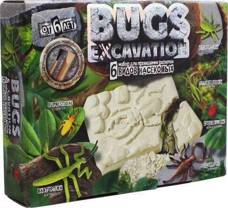 Набор для раскопок Danko Toys "Bugs Excavation. Жуки. Набор 4"
