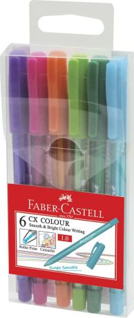 Faber-Castell Набор ручек-роллеров СX5 0,7 мм 6 шт