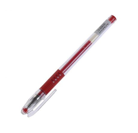Ручка гелевая Pilot "G-1 Grip", цвет: красный