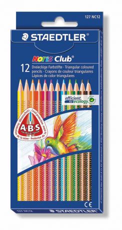 Staedtler Набор цветных карандашей Noris Club 12 цветов