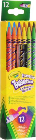 Crayola Набор цветных выкручивающихся карандашей 12 шт