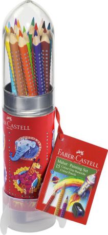Faber-Castell Цветные карандаши Grip Ракета 15 цветов