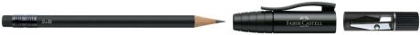 Faber-Castell Карандаш чернографитовый Perfect Pencil II цвет корпуса черный