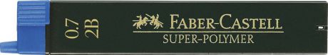 Faber-Castell Грифель для механического карандаша Superpolymer 2B 0,7 мм 12 шт