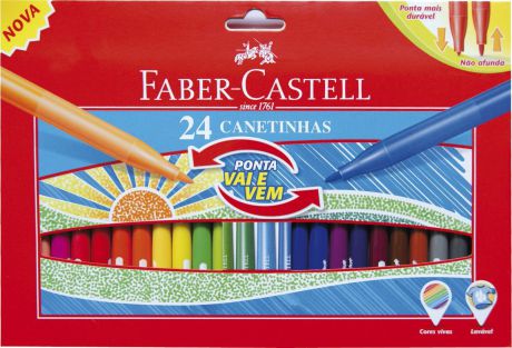 Набор фломастеров Faber-Castell, 24 шт