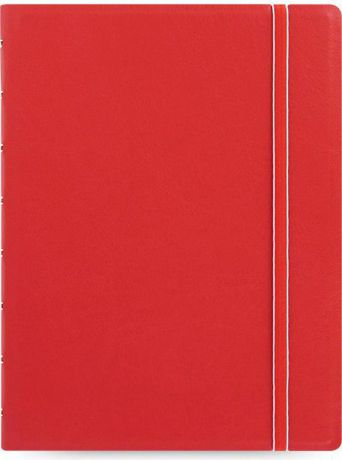 Тетрадь Filofax Classic Bright, 56 листов, в линейку, формат A5, цвет: красный
