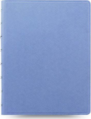 Тетрадь Filofax Saffiano, 56 листов, в линейку, формат A5, цвет: голубой