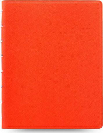 Тетрадь Filofax Saffiano, 56 листов, в линейку, формат A5, цвет: оранжевый