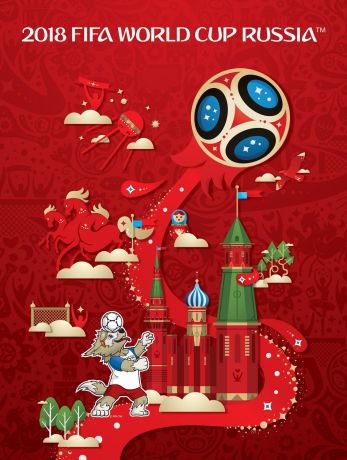 FIFA-2018 Блокнот ЧМ по футболу 2018 Ассорти 80 листов