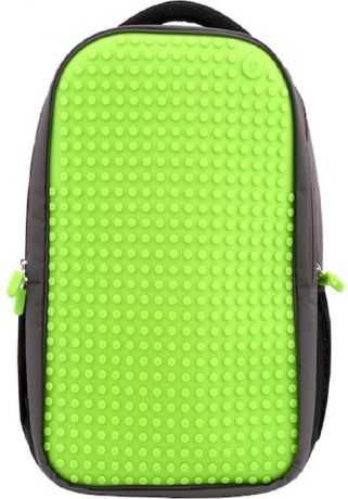 Upixel Пиксельный рюкзак для ноутбука цвет зеленый