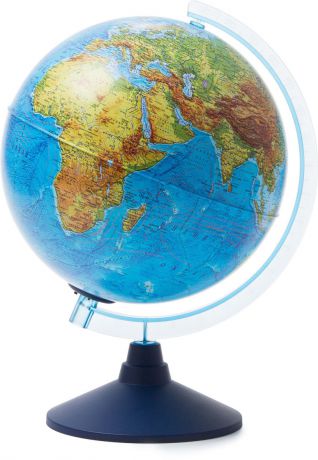 Globen Глобус Земли физико-политический с подсветкой на батарейках диаметр 25 см