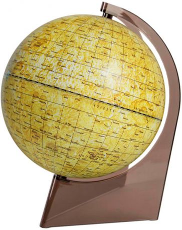Глобус Луны Глобусный мир, на треугольной подставке, диаметр 21 см