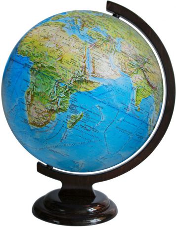 Глобус Глобусный мир, настольный, ландшафтный, диаметр 32 см. 10245