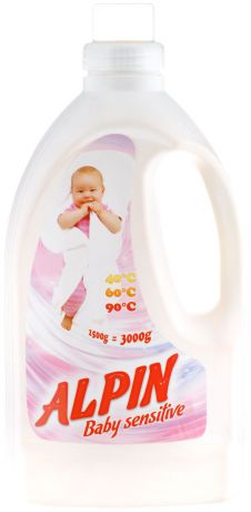 Средство для стирки детского белья Alpin "Baby Sensitive", 1,5 л