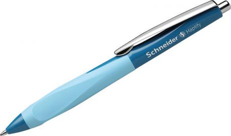 Ручка шариковая автоматическая Schneider Haptify, 1 мм, цвет корпуса: бирюзовый, цвет чернил: синий