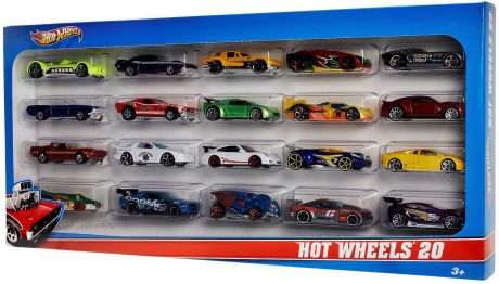 Hot Wheels Набор машинок 20 шт