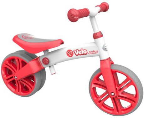Y-Volution Беговел двухколесный Velo Junior с двойным колесом цвет красный