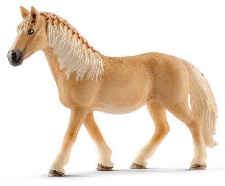 Schleich Фигурка Кобыла Хафлингер c плетеной гривой