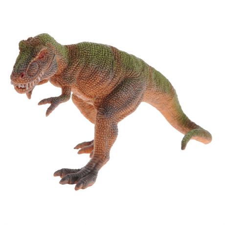 Фигурка Megasaurs "Тираннозавр" с двигающейся пастью, цвет: оранжевый, зеленый