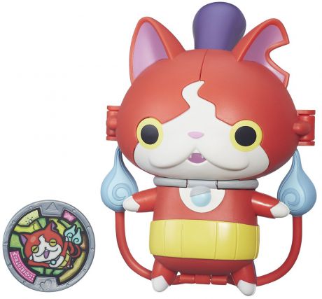 Yo-kai Watch Фигурка меняющаяся Jibanyan с медалью