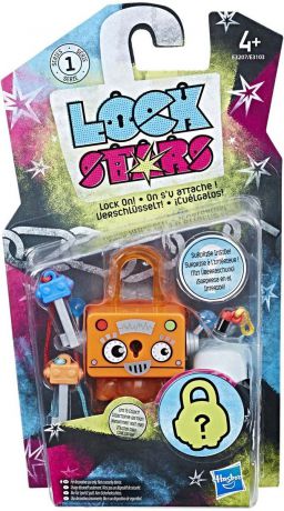 Игровой набор Lock Stars Замочки с секретом Оранжевый робот