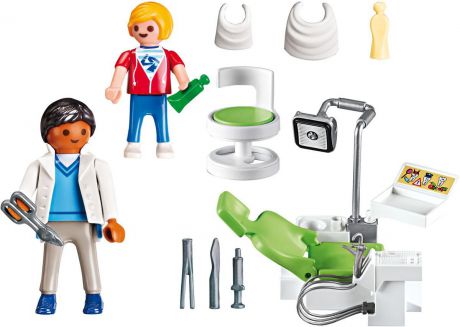 Playmobil Игровой набор Детская клиника Дантист с пациентом