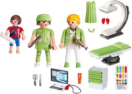 Playmobil Игровой набор Детская клиника Рентгеновский кабинет