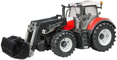 Bruder Трактор Steyr 6300 Terrus CVT c фронтальным погрузчиком